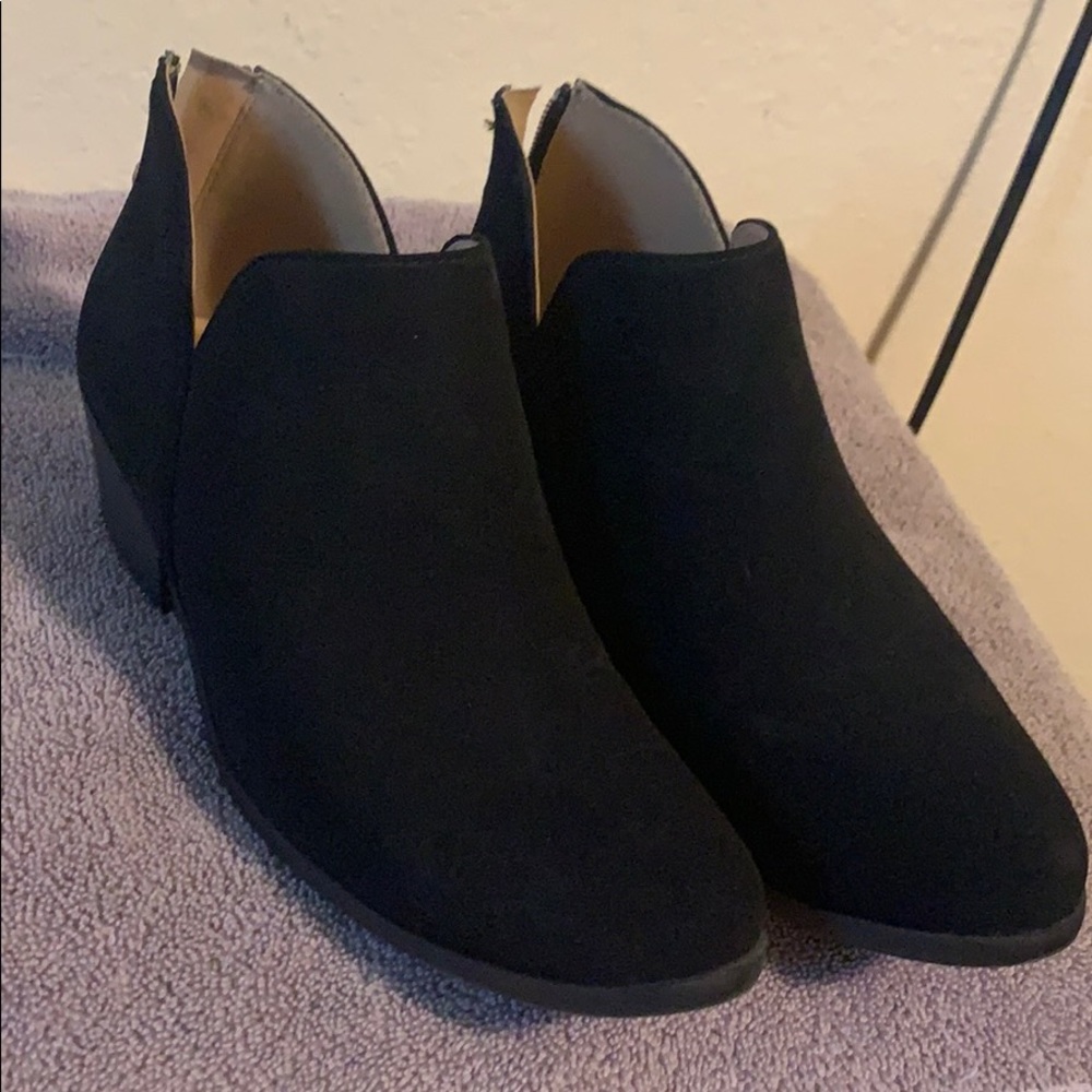 Black booties